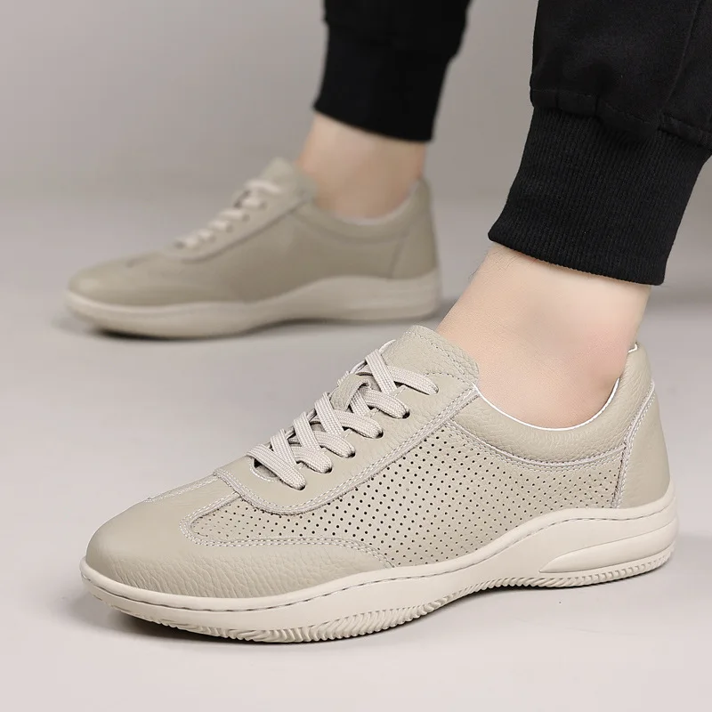 hollow-out-flats-men's-leather-lace-up-casual-shoes-breathable-walking-sneakers-for-men-fashion-outdoor-men's-business-shoes