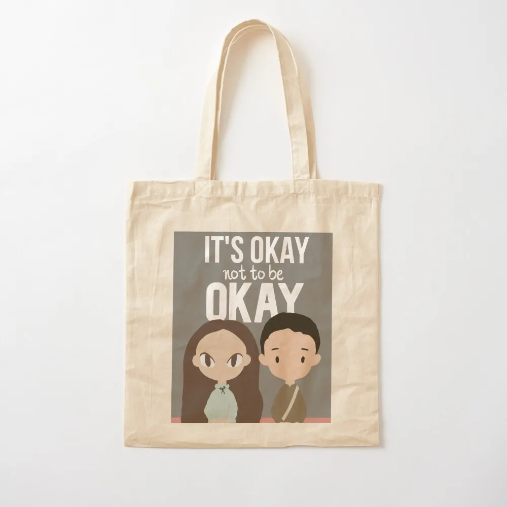 It's Okay Not To Be Okay - KDRAMA Tote Bag the tote bag Canvas shoulder bag luxury women Woman shopper