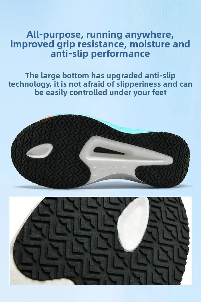 Unisex 2025, Vollcarbon-Platten-Laufschuhe, professionelle Marathon-Rennen, leichte, atmungsaktive Sport-Turnschuhe mit Bounce-Kissen – Detail 5