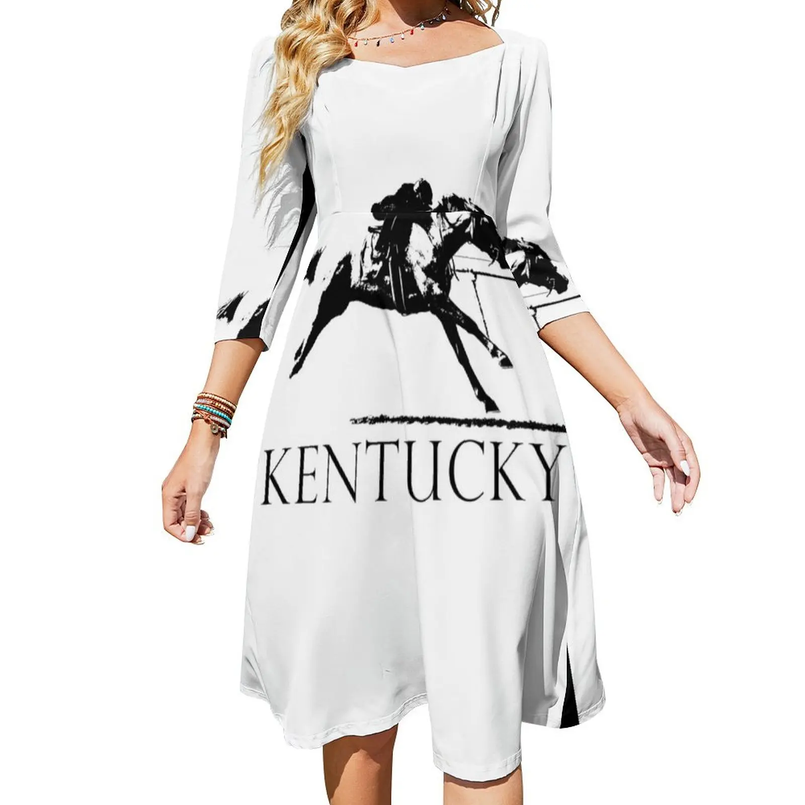 

Kentucky Race Horse Flare Dress elegant dresses plus sizes dresses for women 2024 luxury designer party