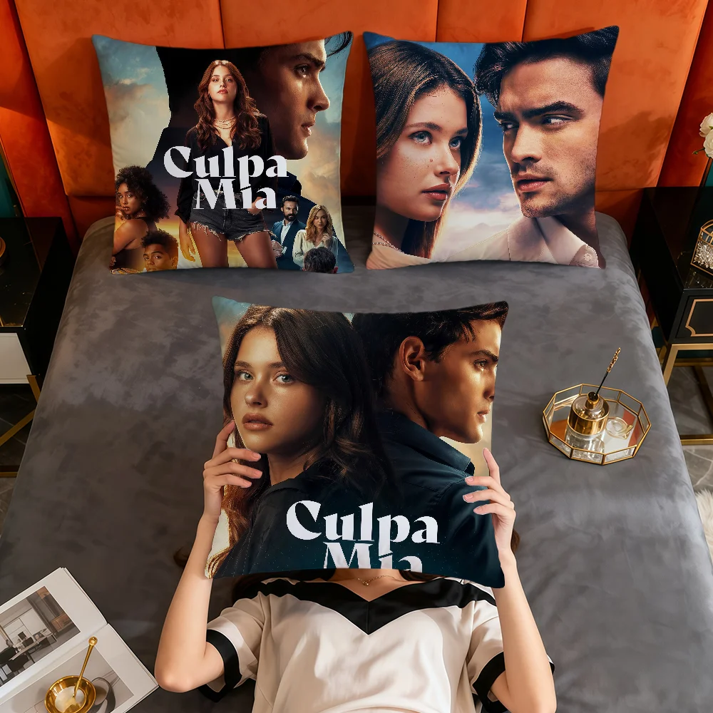 movie fanart your f-fault c-Culpa tuya cushion cover soft pillowcase Sofa Living Room Home office Decor Protective Covers hogar