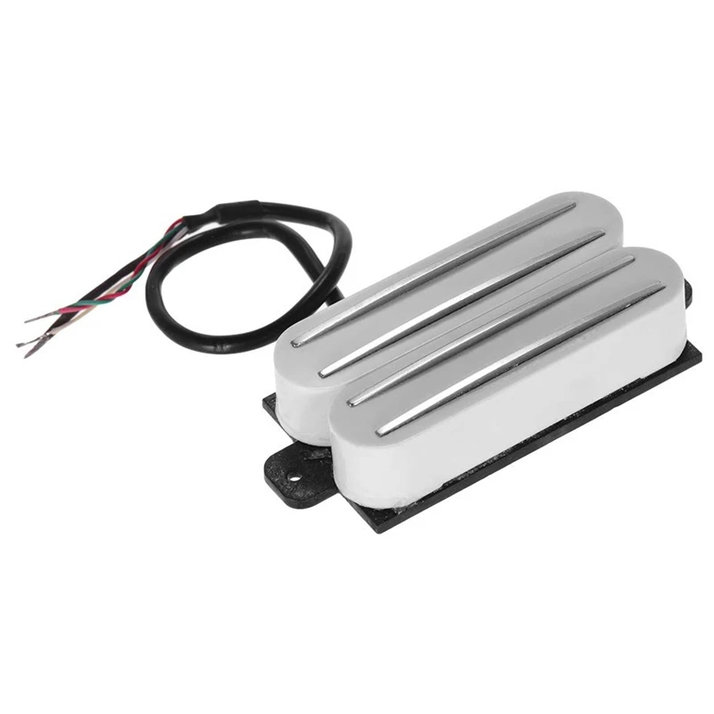 Humbucker Pickup For Guitar St Lp Electric,Dual Rail Guitar Replacement Parts Coil Pickup With 4 Wires