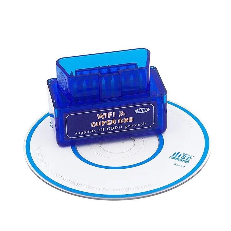 1PC Wifi ELM327 OBD2 Car Fault Detector V1.5 for Apple and Android Installable Mini ELM327 with WIFI V1.5