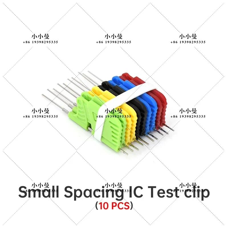Universal Chip Micro IC Clamp For Logic Analyzer Test Clip Pin Socket Adpter Programmer Shielded Wire Adapter Board