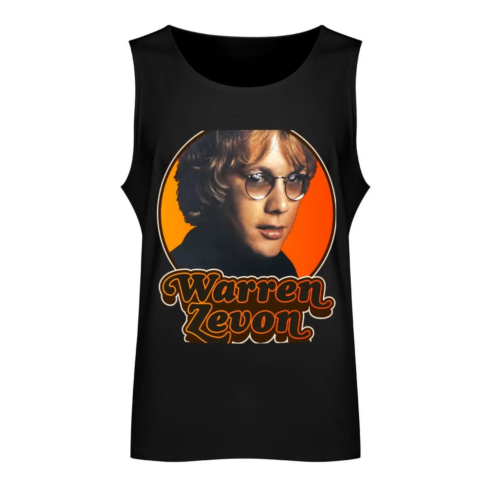 Warren Zevon Tank Top gym top sleeveless jackets gym Men's cotton t-shirt