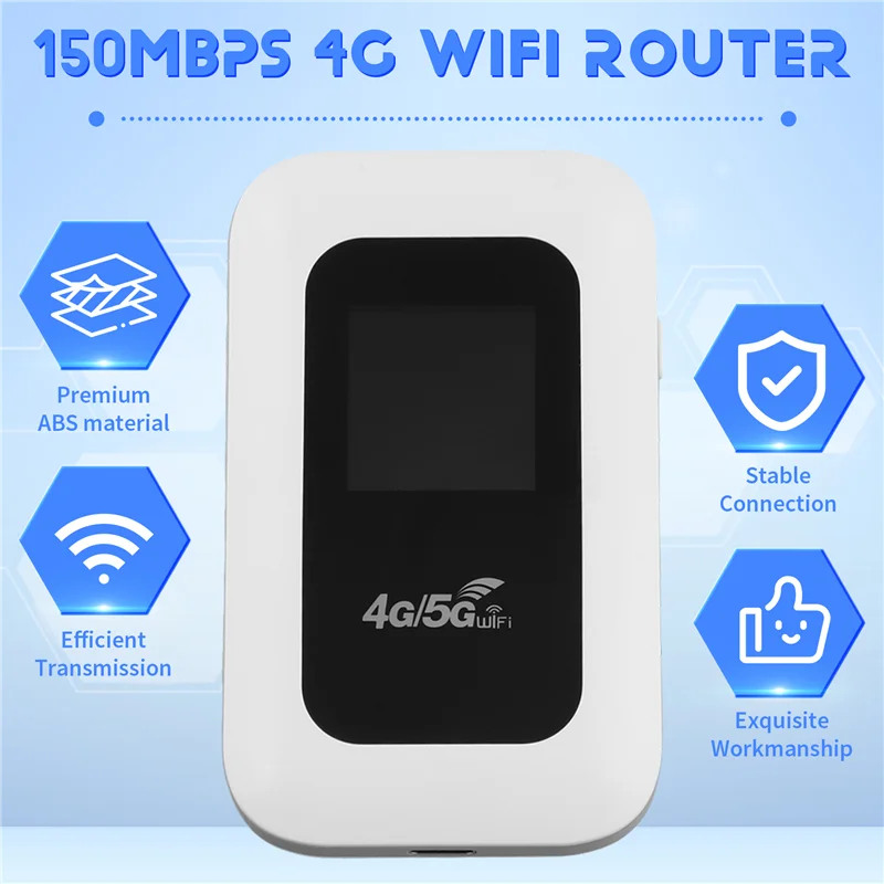 -MEOF 4G Wi-Fi маршрутизатор с экраном 150 Мбит/с Wi-Fi модем автомобильный мобильный Wi-Fi беспроводная точка доступа Mifi