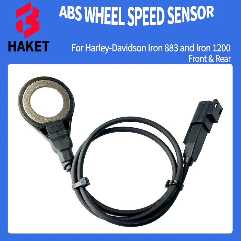 For Harley Sportster Iron 883 Forty Eight XL1200X XL883N 2014-2022 ABS Speed Sensor Motorbike Brake Parts 41100024 41100023