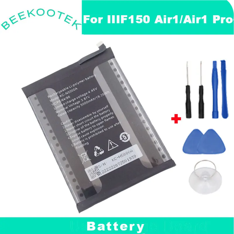 

Original IIIF150 Air1 Pro Battery Inner Built In Cellphone Battery Replacement Accessories For Oukitel IIIF150 Air1 Smart Phone