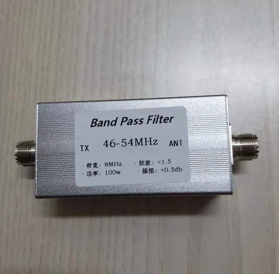 

Полосовой фильтр 46–54 МГц. Улучшает количество помех. Улучшает selektywność. Улучшает чувствительность. BPF.
