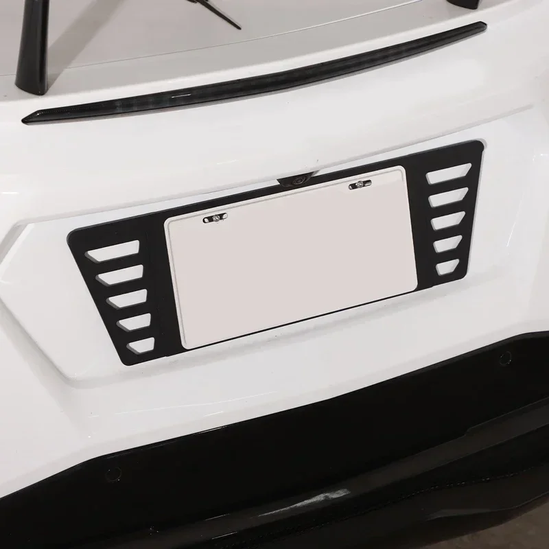 

Aluminum Alloy Rear License Plate Mount Frame for Chevrolet Corvette C6/C7/C8 Bumper Bracket Car Auto Accessories