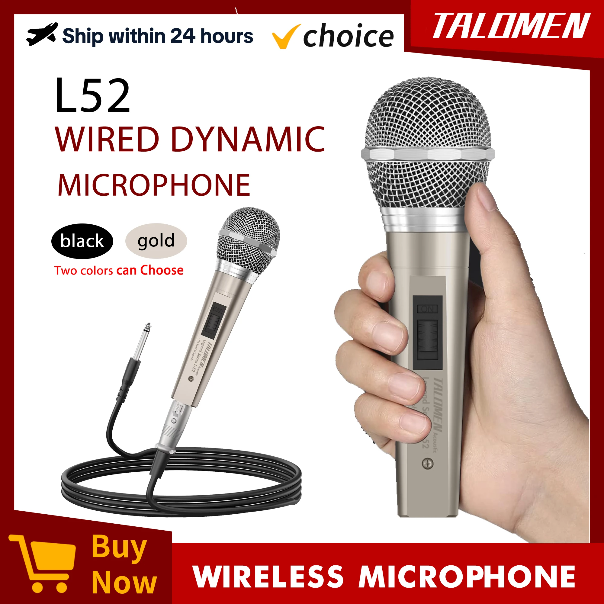 talomen-l52-xlr-microfono-dinamico-microfono-vocal-estudio-profesional-y-rendimiento-en-vivo-microfono-cardioide-para-regalo