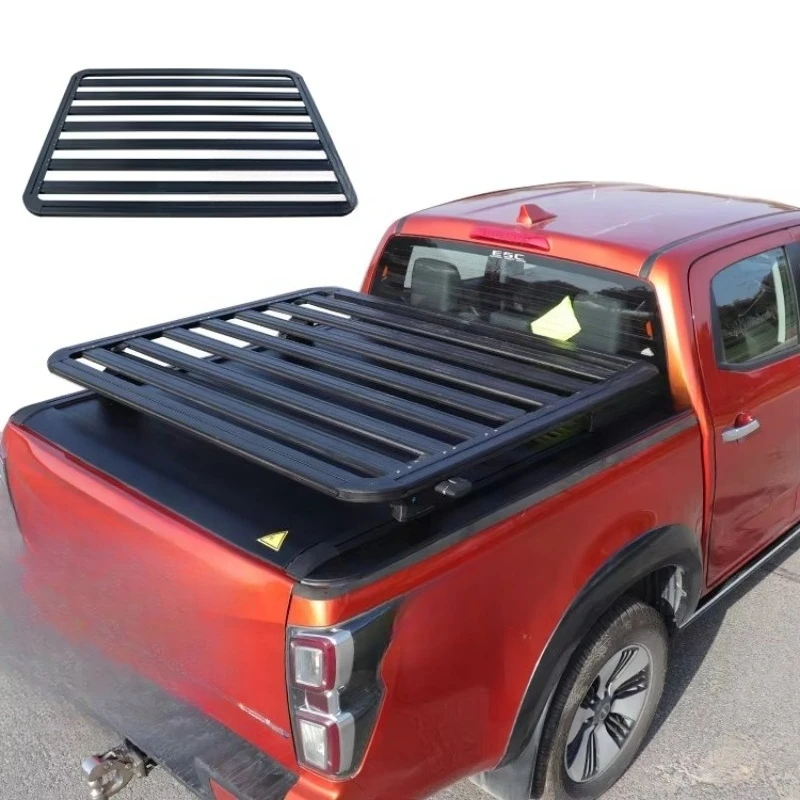 Aluminum Alloy Flat Luggage Carrier Car Roof Rack Platforms for Hilux Vigo Revo D-Max Ranger Navara Triton