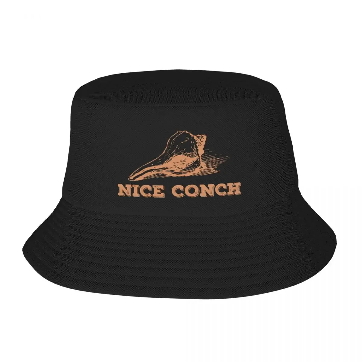 Nice Conch Bucket Hat Visor Rugby Men Hats Women's