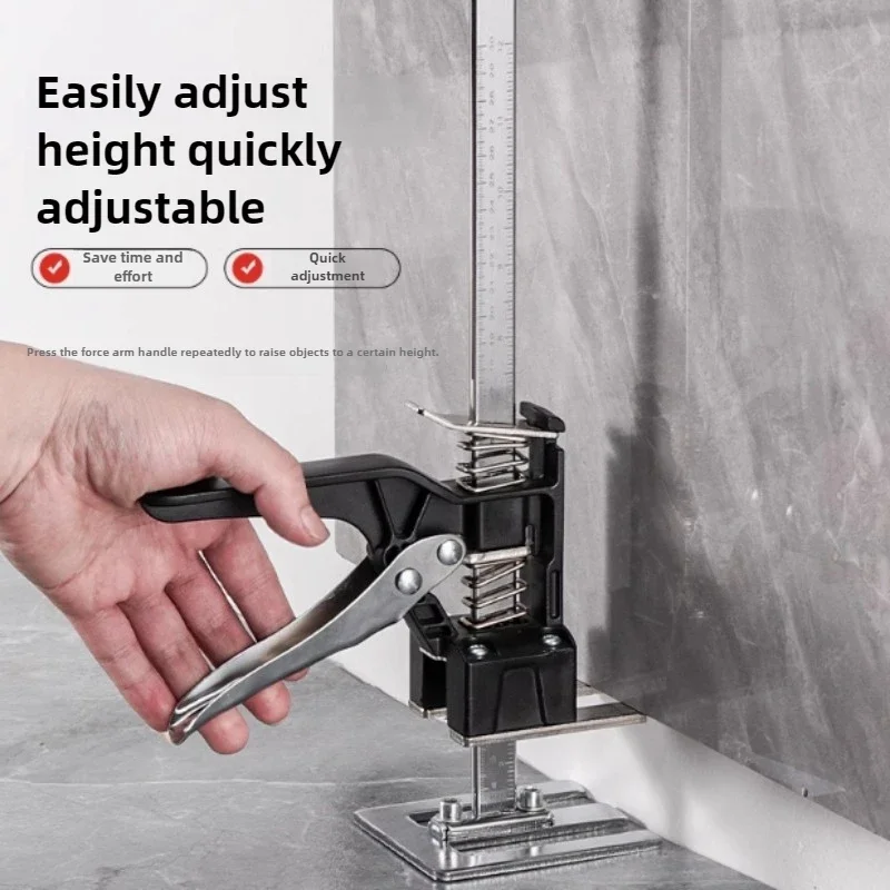 

Universal Crane Tile Lifting Labor-saving Lift Jack Lifting Tool Tile Height Adjustment Manual Lifting Door Panel Furniture