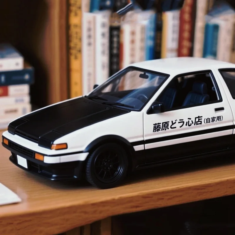 1/10 1/24 1/28 Initial D AE86 Fujiwara Tōfu Ten RC Fernbedienung Racing Auto Aufkleber Aufkleber Label Itasha Auto Körper Upgrade