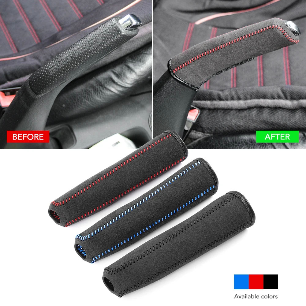 

Fur Car Gear Handbrake Cover for frets citroen corolla fiat citroen c5 Mazda 6 bmw amg fiat 500 500L opel insig