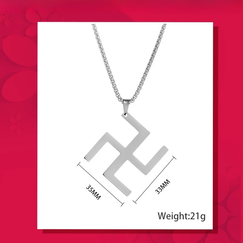 شخصية عصرية وبسيطة من التيتانيوم الصلب قلادة شخصية للرجال قلادة الاستبداد وهدية شخصية #5