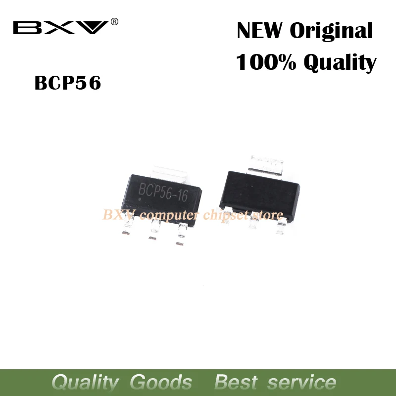 20pcs/lot High current transistor 80V / 1.5A BCP56-16T1G BCP56-16 SOT-223 new original
