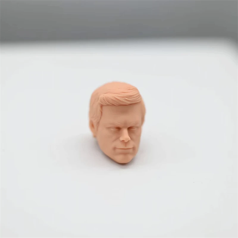 1/12 Scale Dexter Morgan Head Sculpt Unpainted Fit 6