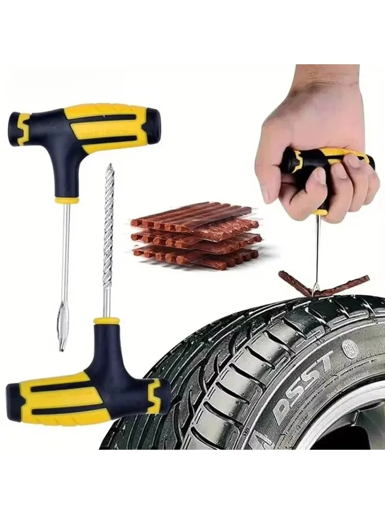 AliExpress NONE Auto Bike Tubeless Tire Repair Tools Studding Puncture Plug Rubber Strip for Car Tyre Garage Maintenance Tools