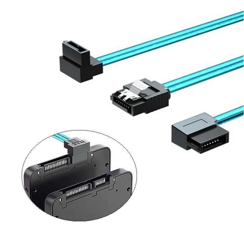 6 Gbit/s SATA-Kabel 3.0-Adapter für Desktop-zu-Festplatte SSD HDD Optical Drive Recorder Konverter