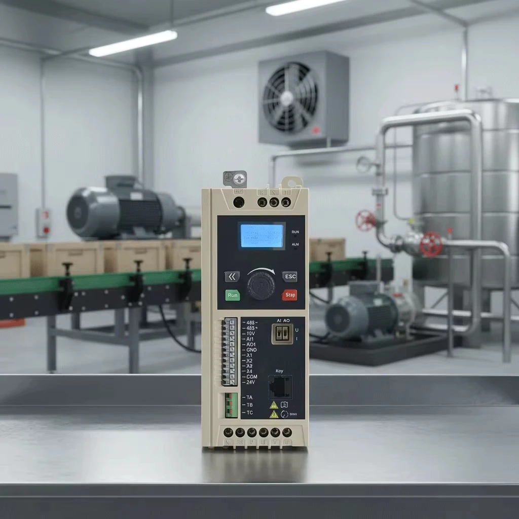 Blower VFD Inverter 0.75-315KW 3 Phase 380V RS485/Modbus Sensorless Vector Control 97%-99% Efficiency Energy Saving Frequency