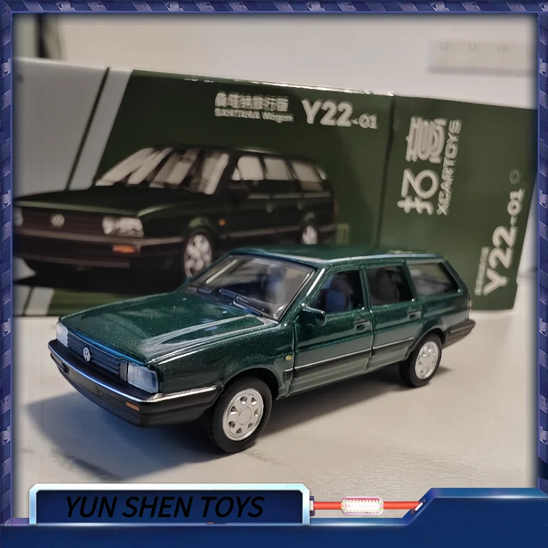 

Миниатюрная модель автомобиля из сплава Xcartoys, игрушечная машинка 1/64, дорожная версия темно-зеленого цвета в стиле ретро для коллекционеров и детей, подарок