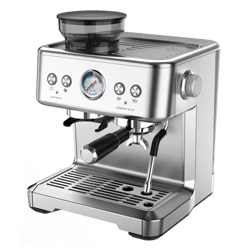 Cafetera Espresso Profesional 3 En 1, Molinillo De Café