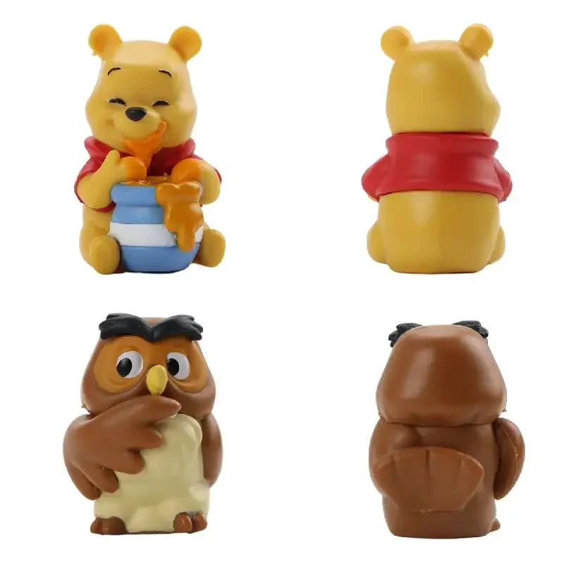 10pcs/set Disney Winnie The Pooh Toys Action Figure Pooh Bear Tigger Eeyore Piglet Doll Model Decoration Toys For Children Gift