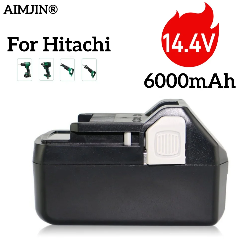 

Замена литий-ионного аккумулятора 14,4 В, 6000 мАч для Hitachi BSL1430 CJ14DSL BSL1440 CR14DSL BSL1415 DDS14DSL