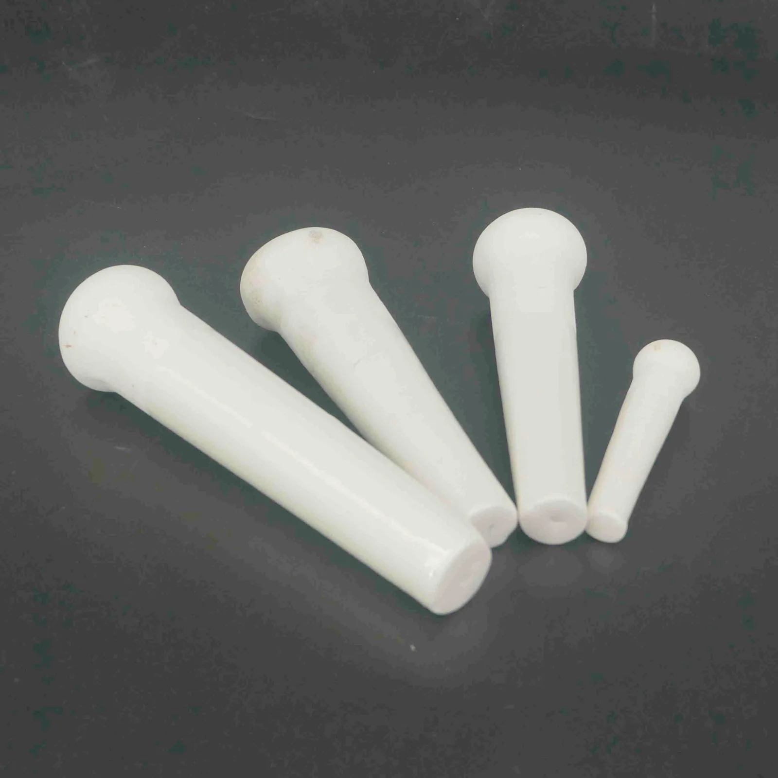 60/90/100/130/160mm Ceramic Pestle Rod Porcelain Ceramic Apothecary Pharmacy Lab Drug