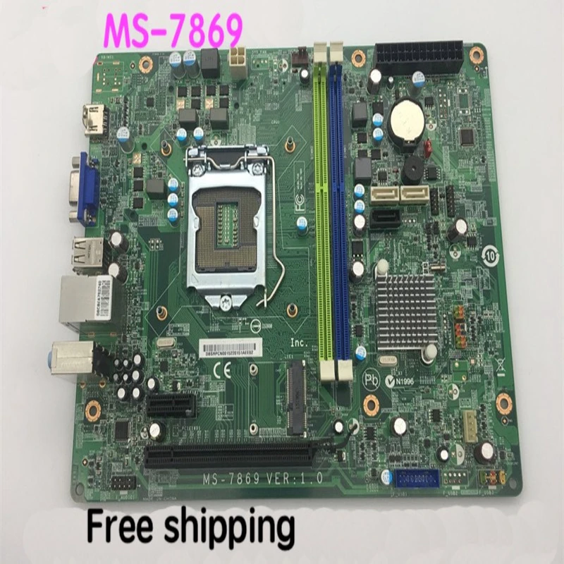 

Suitable for Acer ATC-605 SX2885 ATC605 Desktop Motherboard MS-7869 VER:1.0 Mainboard 100% tested fully work Free Shipping