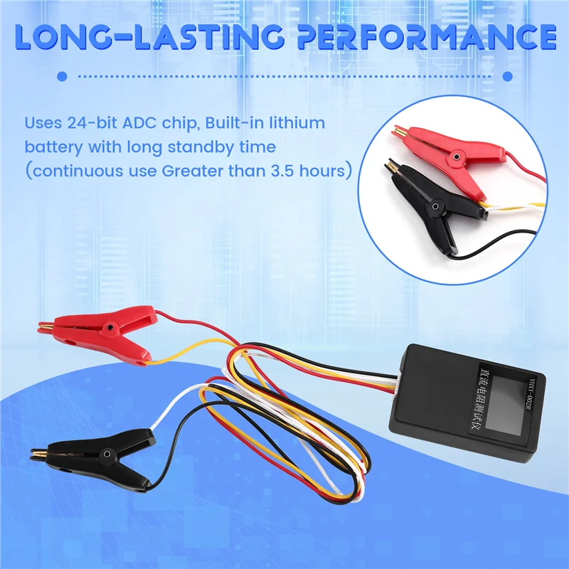 

ABJN-LCD Display YHXY-002R Resistance Tester 0.03% Precision 0.0001 To 20 Ohms DC Milliohmmeter