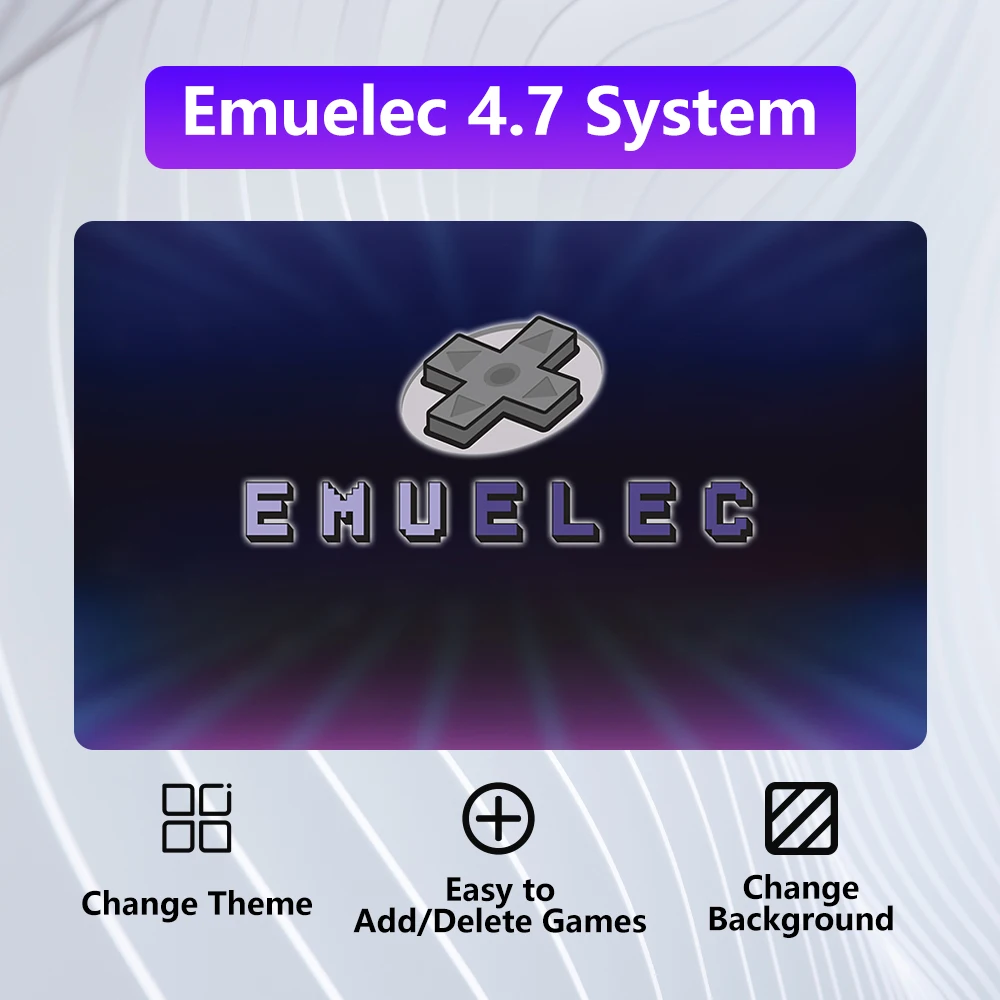 64GB Game Card for R36S Retro Game Consoles Emuelec 4.7 OS with 18494 Games&26 Emulators for PSP/PS1/N64/NES/SNES Plug and Play