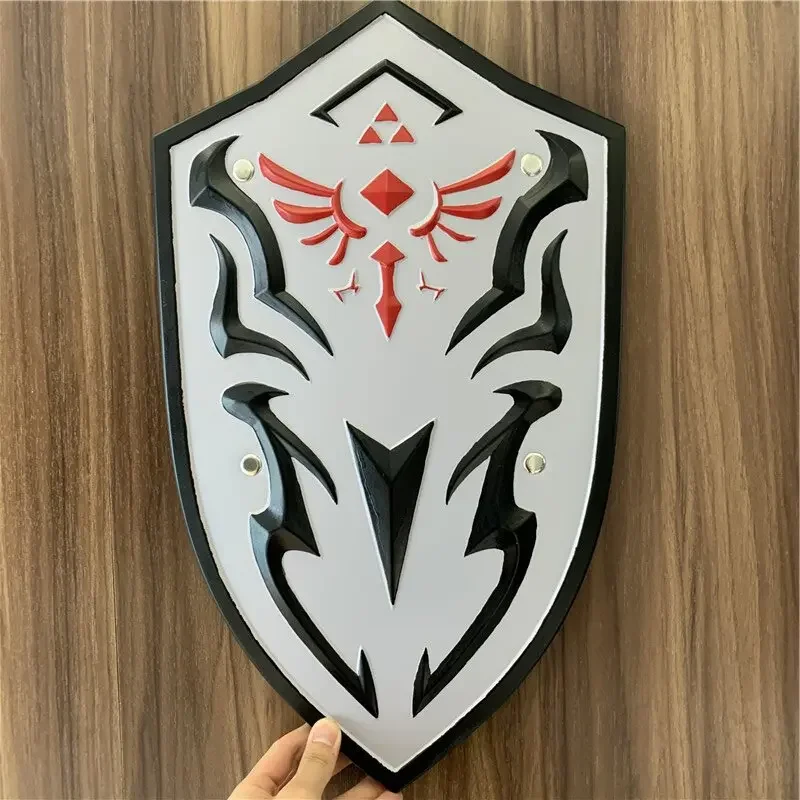 لعبة Sky Shield 1:1 Skyward Link Shield سلاح الهالوين التأثيري هدية لعب الأدوار هدية PU ألعاب مطاطية الدعامة