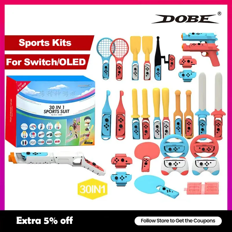 

for Switch/switch Oled Tennis Racket Badminton Lightsaber Somatosensory Game Sports Game Set Game Sport Accessories