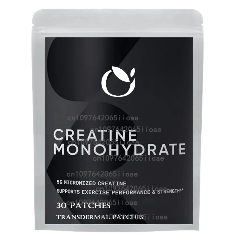 

30 пластырей Creatine Monohydrate, аминокислота — поддержка мышц, сотовая энергия и когнитивная функция — транпьютерные пластыри