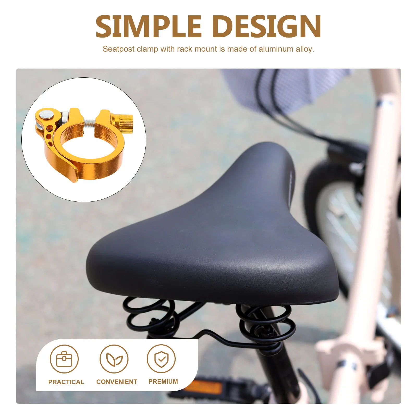 

Quick Release Seat Tube Clamp Bike Other Accessories Seatpost Collar Cycles Bikes