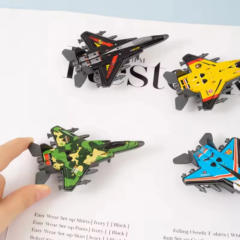 Modelo de juguete de avión realista, modelo de avión de combate, juguete de avión favorito en fiestas de avión, juguete de jet de combate, juguete interactivo con tema de avión, para Navidad y Halloween, regalo sorpresa, recuerdo de fiesta, ¡regalo de cumpleaños!