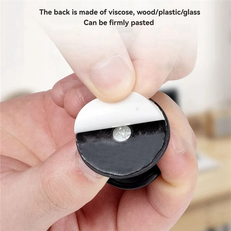 75STO-Non-Perforation-Free Dual-Use Cabinet Mini Handles Come With Adhesive Drawer Handles Come With Adhesive