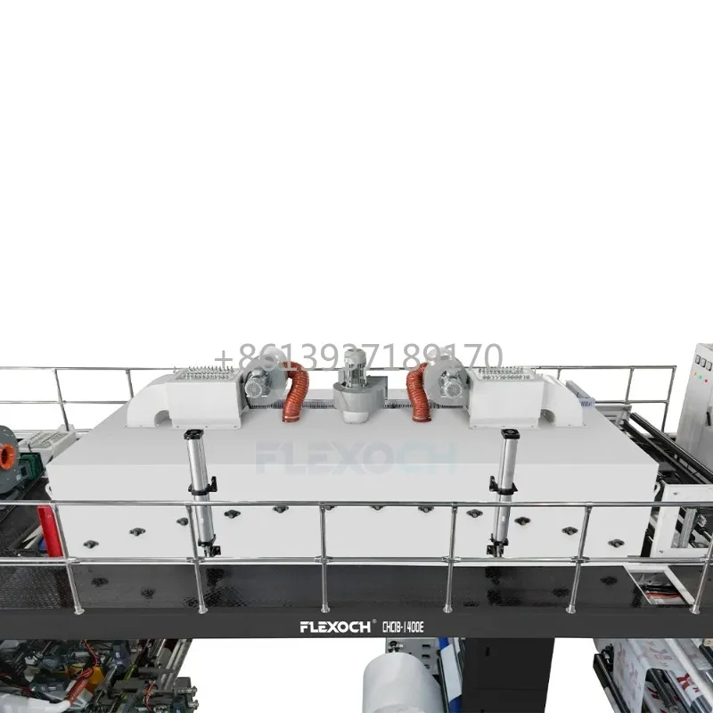 8 Color Ci Type Flexographic Printing Press for Plastic Film Roll