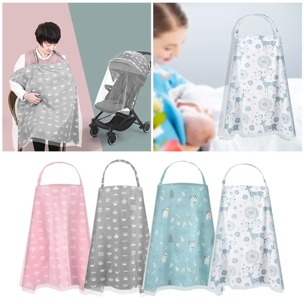 

Nursing Covers Lightweight 360° Coverage - Anti- Baby Breastfeeding Apron for Outdoor Babies Mother