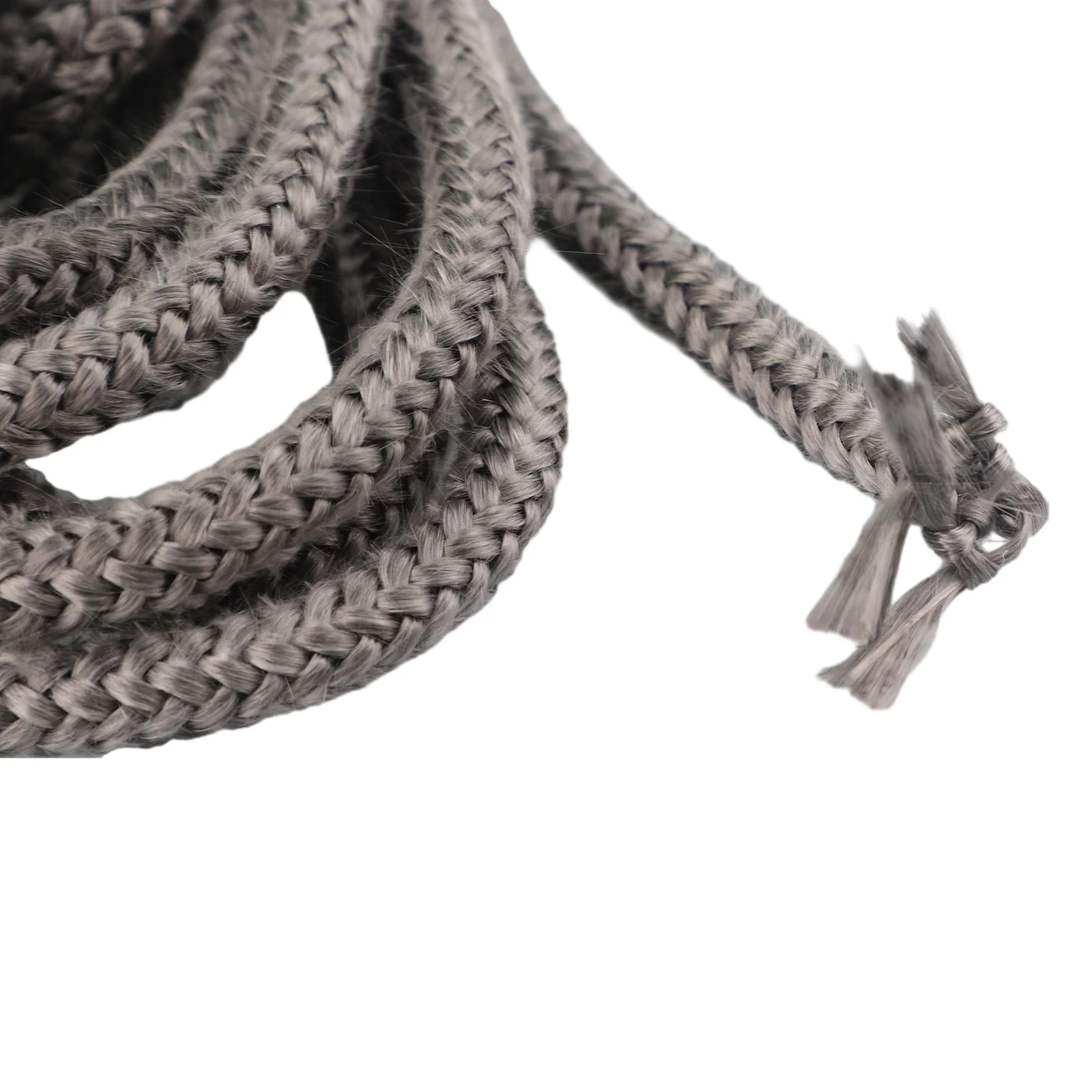 9mm Fireplace Sealing Rope Gasket Cord Wood Burning Stove Door Fiberglass High Temperature Sealing Rope Replacement 3meters Long