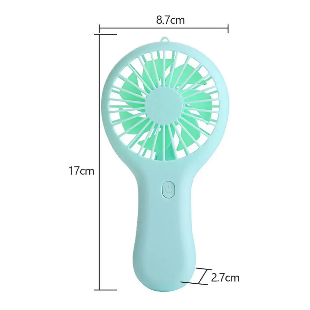 Portable Fan Mini Handheld Electric Fan Usb Rechargeable Handheld Small Pocket Fan for Home Outdoor Travel Camping Air Cooler