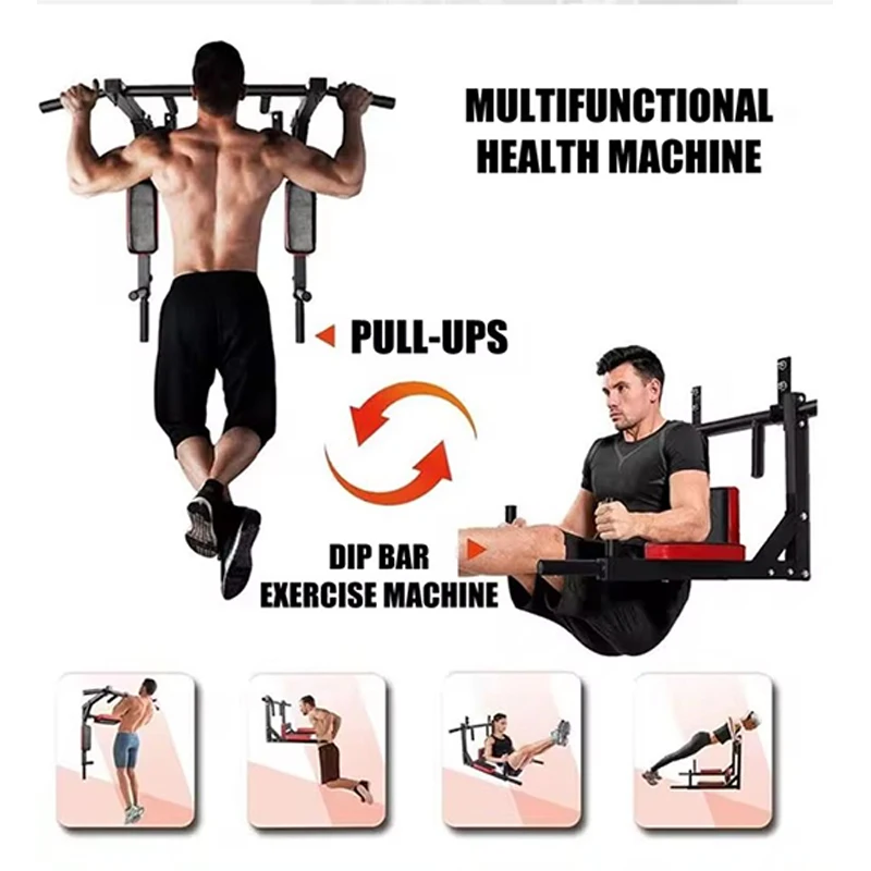 

Стальной настенный турник для тренировок дома