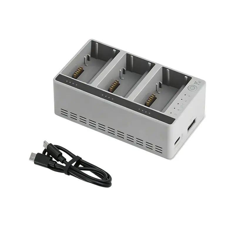 [B24B!】 Charging Hub 3-Channel Two-Way For DJI Lito 1 X1 Drone Fast Power Bank Multi-Battery Dock