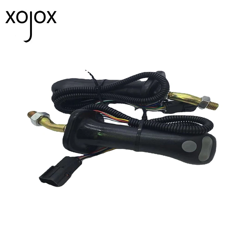 XOJOX For Kovax dx225 dh225-9 dh300-9 Joystick Pilot Rubber Handle 2Pcs Excavator Accessories