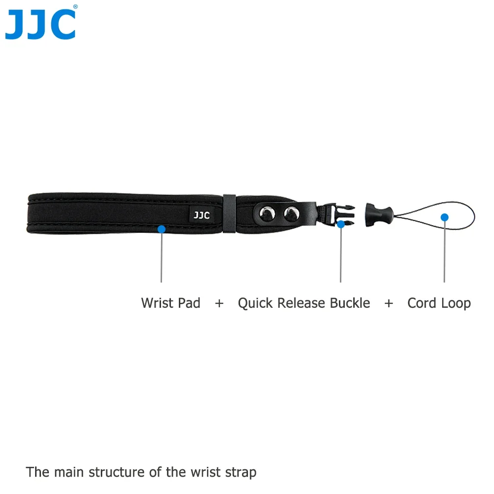 JJC Compact Camera Wrist Strap Hand Strap for Sony RX100 VII VI V VA IV III II ZV-E1 ZV-E10 ZV-1 Mark II ZV-1F Leica D-LUX 8 7