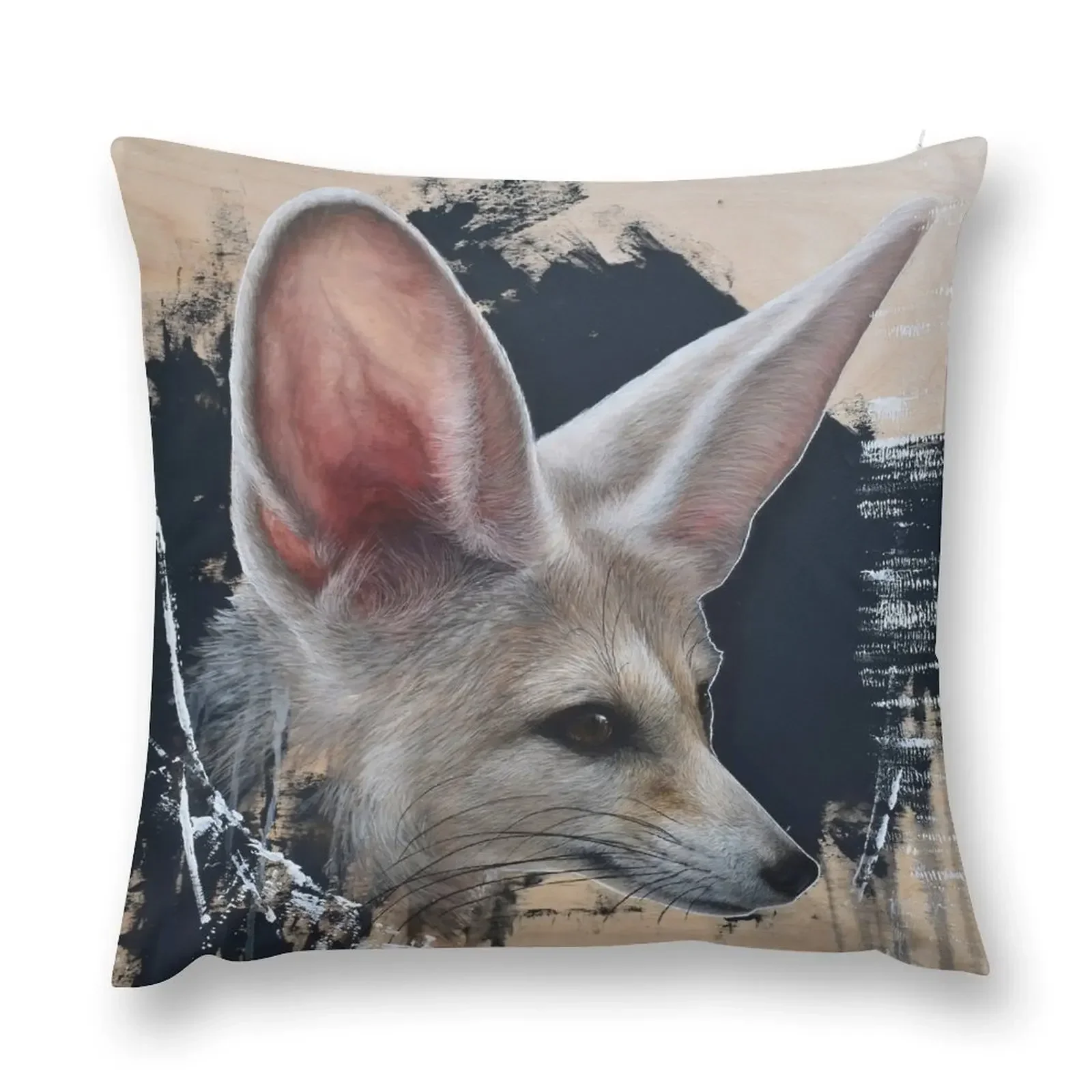

Oh! Fennec! Throw Pillow Sofa Pillow Cover anime girl pillow