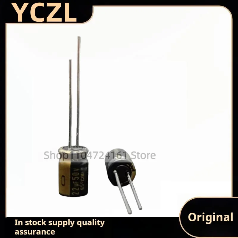 10PCS brand new imported MUSE KZ 22uF 50v copper foot audio capacitor